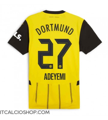 Borussia Dortmund Karim Adeyemi #27 Prima Maglia 2024-25 Manica Corta